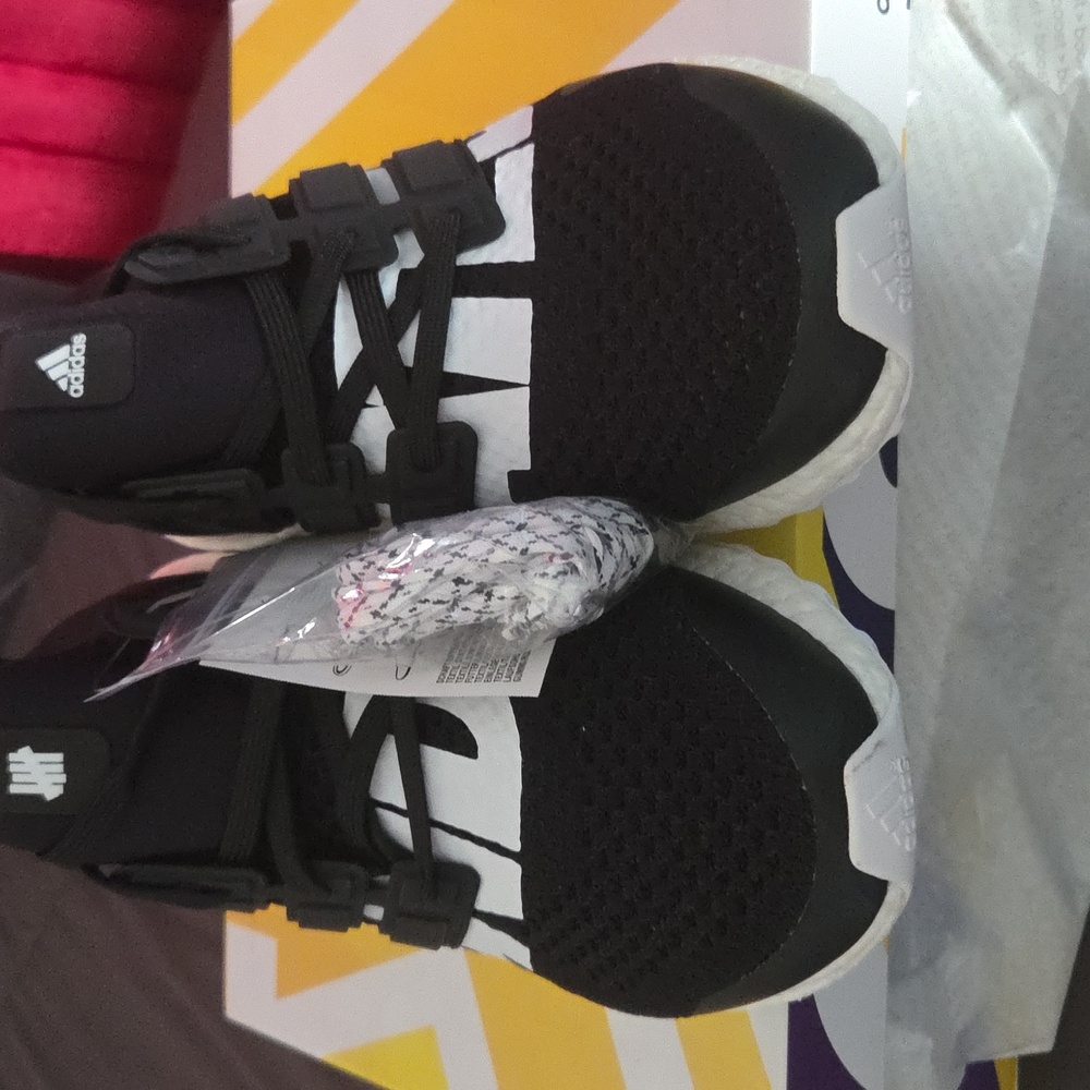 NWT Adidas Ultraboost UNDFTD Black and White Sneakers